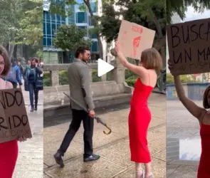 VIDEO Rusa busca esposo en calles de CDMX &iquest;qu&eacute; pas&oacute;?