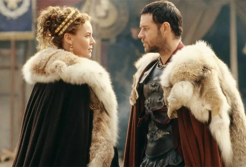 El Gladiador fue una exitosa pel&iacute;cula del 2000 que se desarrolla en la antigua Roma. La historia gira alrededor de M&aacute;ximo D&eacute;cimo Meridio, un general del Imperio romano que es traicionado por C&oacute;modo, el ambicioso hijo del emperador Marco Aurelio, quien asesina a su padre para quedarse con el trono. Tras convertirse en esclavo, M&aacute;ximo triunfa como gladiador mientras se prepara para vengar la muerte de su familia y la del emperador.