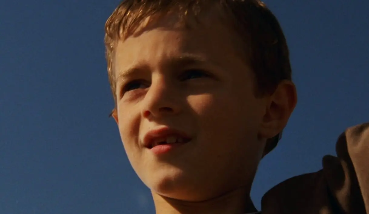 Giorgio Cantarini interpretó al hijo de Máximo