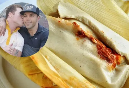 El hermano del Canelo es todo un campeón a la hora de vender tamales El hermano del Canelo es todo un campeón a la hora de vender tamales