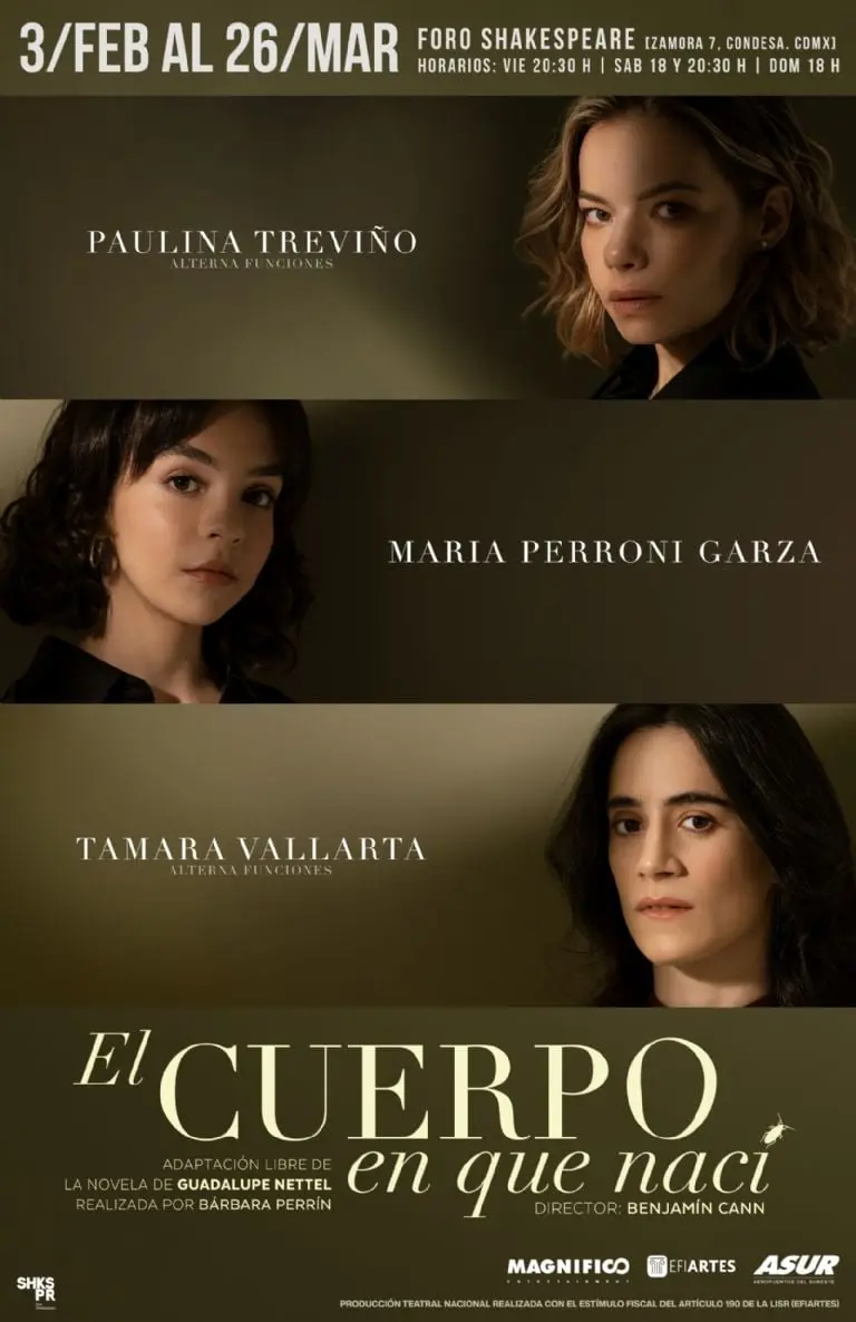 El Cuerpo en que nací en Foro Shakespeare - Quinto Poder