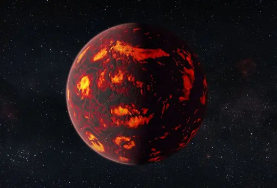 La NASA encontró un exoplaneta con característicaa similares a las del mismísimo infierno, se trata del exoplaneta 55 Cancri e, también conocido como Janssen