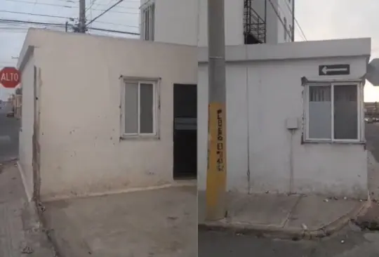 Un hombre en Puebla se apropió de la banqueta para extender su casa y construir una cochera Un hombre en Puebla se apropió de la banqueta para extender su casa y construir una cochera