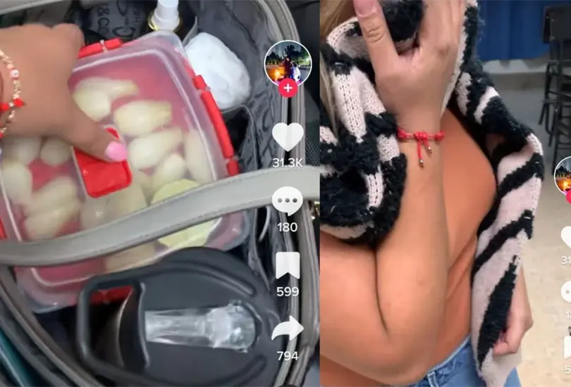 Los papás de la joven decidieron enviarle de lunch un par de cebollas con medio limón Los papás de la joven decidieron enviarle de lunch un par de cebollas con medio limón