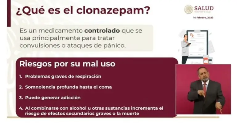 Que el clonazepam