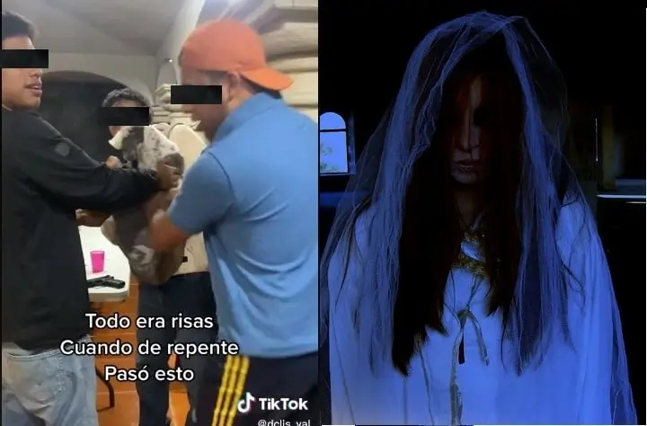 Jóvenes graban supuestamente a la llorona Jóvenes graban supuestamente a la llorona