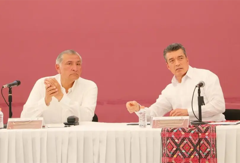 El titular de la Segob reconoci&oacute; el trabajo de Rutilio Escand&oacute;n para que la justicia social y el bienestar lleguen a Chiapas