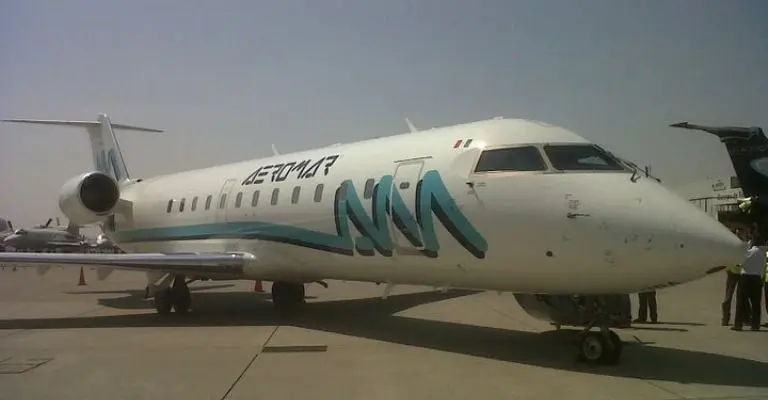 Aeromar, con sede en la Ciudad de México, había operado durante 35 años, desde 1987, con 21 destinos nacionales y 3 internacionales. Imagen: Facebook (aeromarmx).