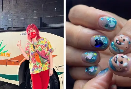 Japonesa se pone uñas de Dr. Simi