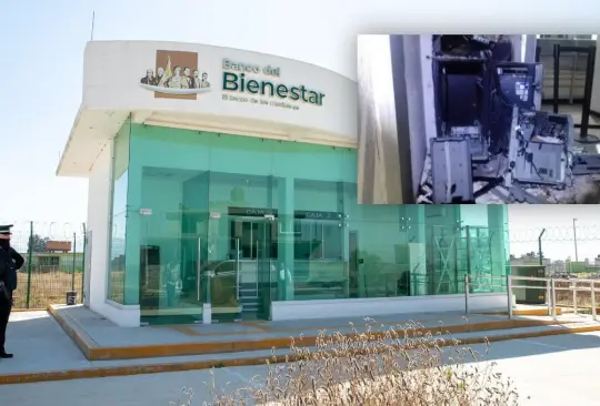 Un video muestra a un grupo de sujetos usando explosivos para abrir el cajero automático de un Banco del Bienestar de México. Imagen ilustrativa. Un video muestra a un grupo de sujetos usando explosivos para abrir el cajero automático de un Banco del Bienestar de México. Imagen ilustrativa.