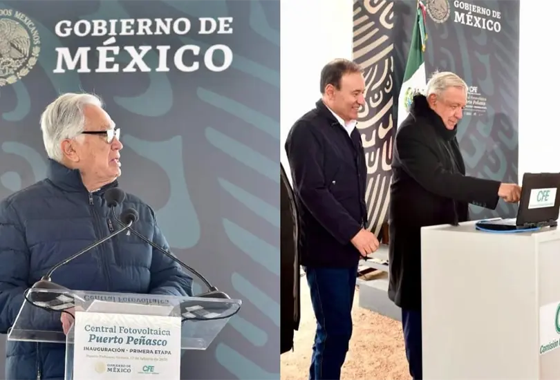La &uacute;ltima fase de la Central Fotovoltaica Puerto Pe&ntilde;asco dar&aacute; energ&iacute;a a 536 mil hogares, ser&aacute; la m&aacute;s grande de Am&eacute;rica y la quinta a nivel mundial.