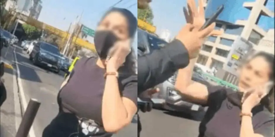 Tras viralizarse el video, usuarios de redes sociales apodaron a la mujer como Lady Anubis 