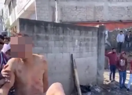 Cansados de la inseguridad, los pobladores trataron de poner un castigo al sujeto 