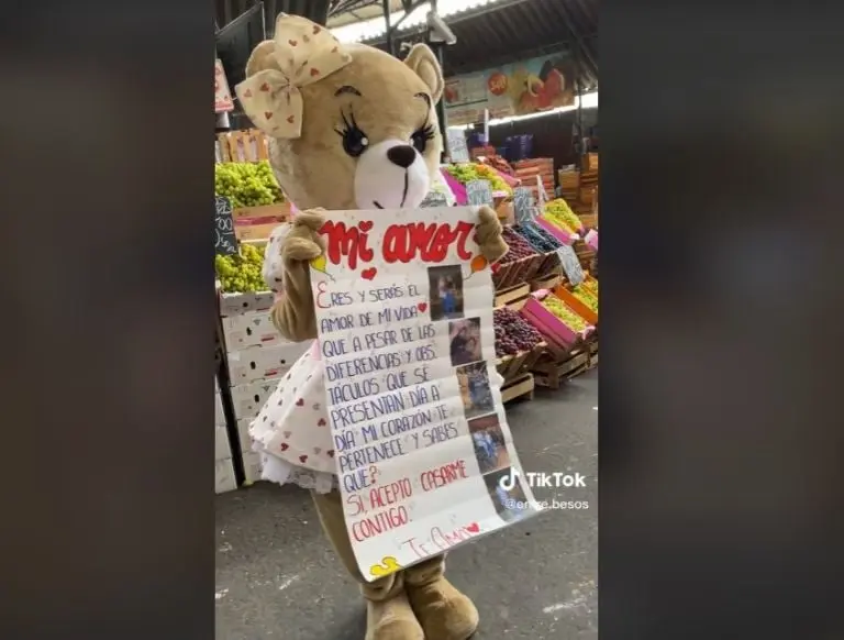 Mujer le pide matrimonio a su novio (TikTok)