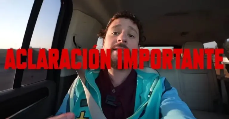 El youtuber había aclarado desde el principio que no le habían pagado para hablar bien del AIFA. Imagen: YouTube (@luisitocomunica).