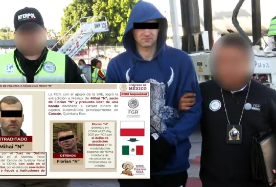Mihai Preda, junto con Florian Tudor lideraban una mafia rumana de robo de cajeros y clonación de tarjetas en Cancún, Quintana Roo. Mihai Preda, junto con Florian Tudor lideraban una mafia rumana de robo de cajeros y clonación de tarjetas en Cancún, Quintana Roo.