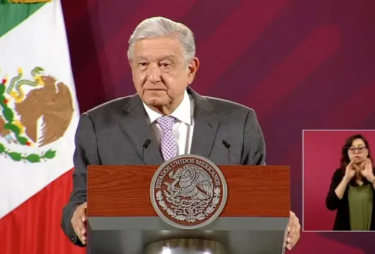 AMLO destacó que el caso de Genaro García Luna fue ejemplo de decadencia en el país, destacó que su movimiento es una tranformación sin violencia.