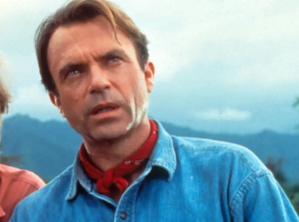 Sam Neill interpretó al Dr. Alan Grant