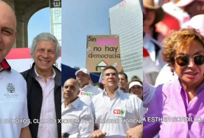 Expresidentes, dirigentes de partidos, empresarios y hasta alcaldes de CDMX como Sandra Cuevas apoyan y asistir&iacute;an a la marcha del 26.