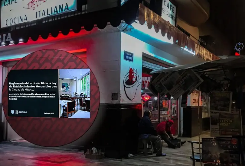 Tras un escándalo con cierta terraza de CDMX, Profeco puso en vigor un nuevo reglamento; conoce qué beneficios tienes como cliente de restaurantes en la capital. Tras un escándalo con cierta terraza de CDMX, Profeco puso en vigor un nuevo reglamento; conoce qué beneficios tienes como cliente de restaurantes en la capital.