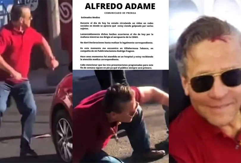 Alfredo Adame narr&oacute; que le dio cuatro veces con un tubo a su contrincante, quiz&aacute; un montachoques, lo demandar&aacute; y no cancelar&aacute; sus presentaciones como DJ.