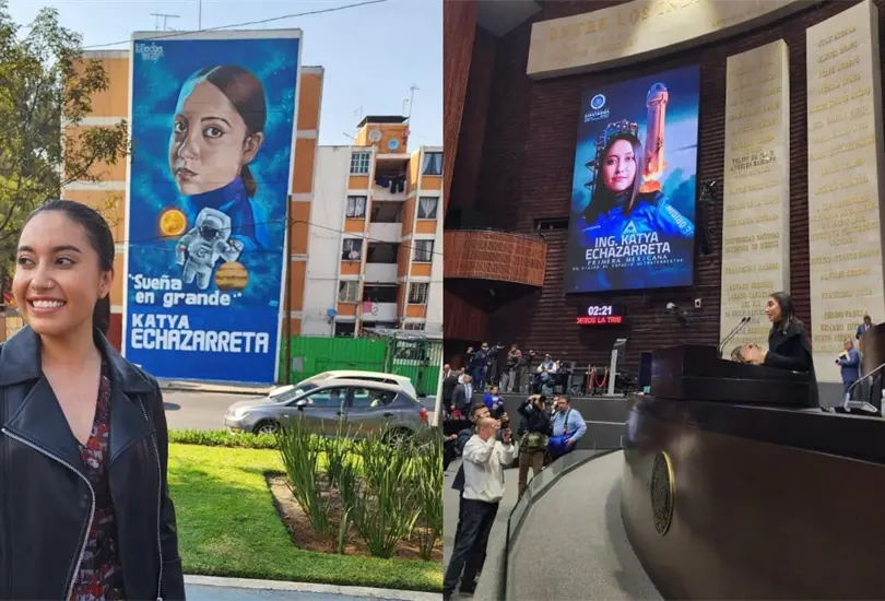 La primera astronauta mexicana, Katya Echazarreta, busca promover una reforma que retire las limitaciones legales de México en viajes espaciales. La primera astronauta mexicana, Katya Echazarreta, busca promover una reforma que retire las limitaciones legales de México en viajes espaciales.
