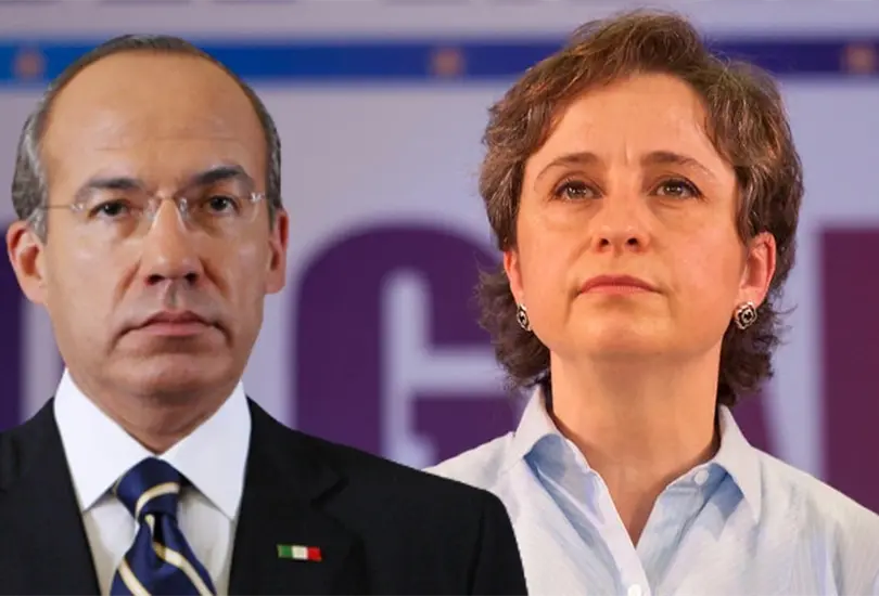Carmn Aristegui hizo un comentario sobre Felipe calder&oacute;n, luego fue despedida. 