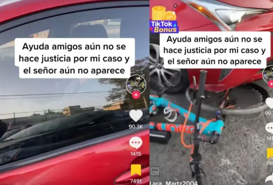 El hombre justificó su acción asegurando que el joven "no se quiso quitar", esto pese a que él fue quien invadió el carril destinado a los ciclistas.