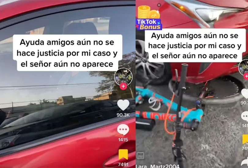 El hombre justific&oacute; su acci&oacute;n asegurando que el joven "no se quiso quitar", esto pese a que &eacute;l fue quien invadi&oacute; el carril destinado a los ciclistas.