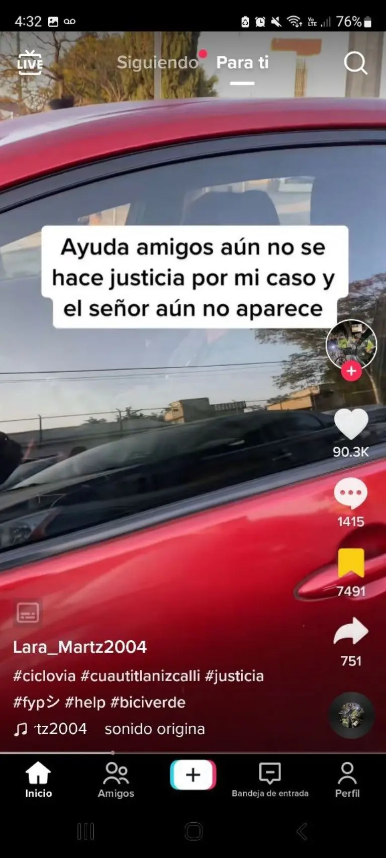 Atropella a joven y huye - Tomada de video