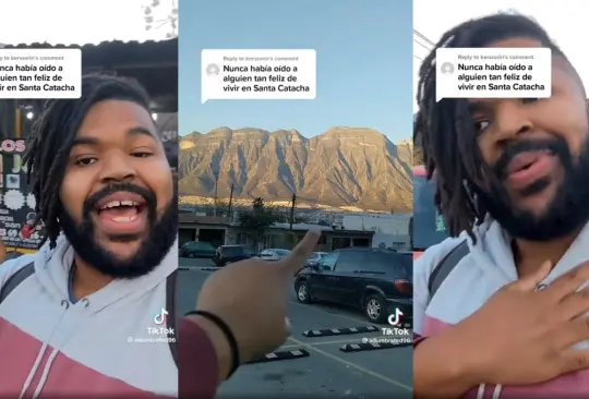 A través de TikTok, un extranjero que vive en México demostró por qué Santa Catarina, Catacha, es el mejor lugar para vivir en Nuevo León.