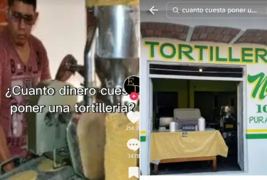 Si buscas emprender este tiktoker cuenta cuanto costaría poner una tortillería