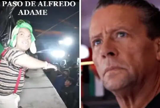 El video de los pasos de Alfredo Adame se volvió rápidamente viral en redes sociales 