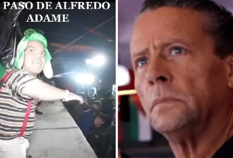 El video de los pasos de Alfredo Adame se volvi&oacute; r&aacute;pidamente viral en redes sociales 