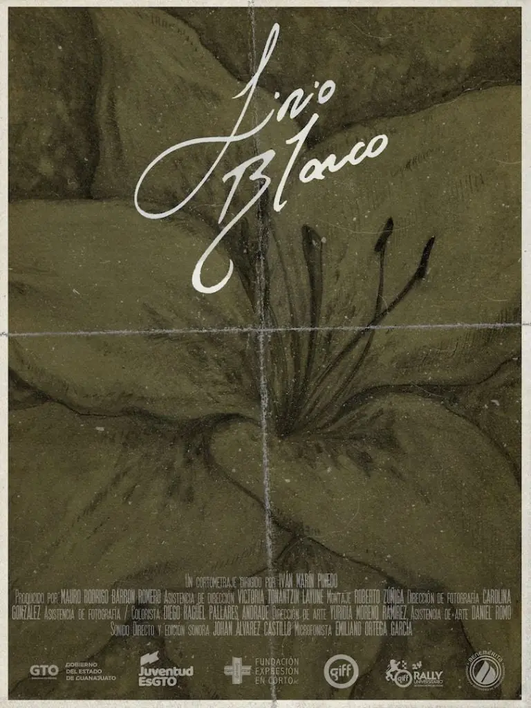 Lirio Blanco poster - Cortesía