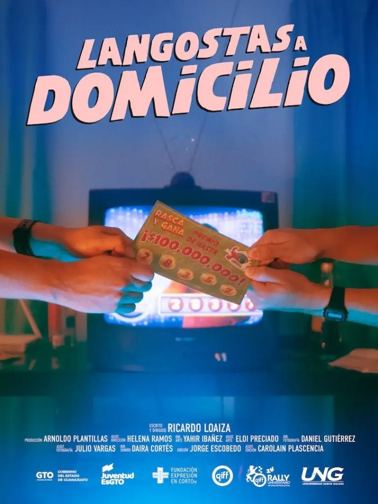 Langosta a domicilio poster - Cortesía
