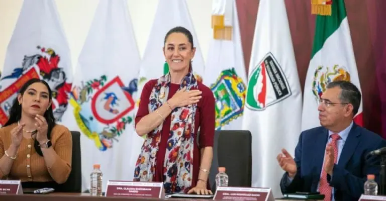 La jefa de Gobierno, Claudia Sheinbaum, en un evento público el 1 de marzo. Imagen: Twitter (@Claudiashein).