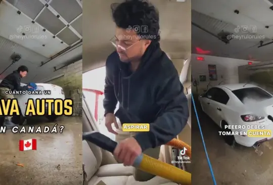 Un mexicano mostró los pros y contras, así como el salario que se puede obtener trabajando en el lavado o detallado de autos en Canadá.