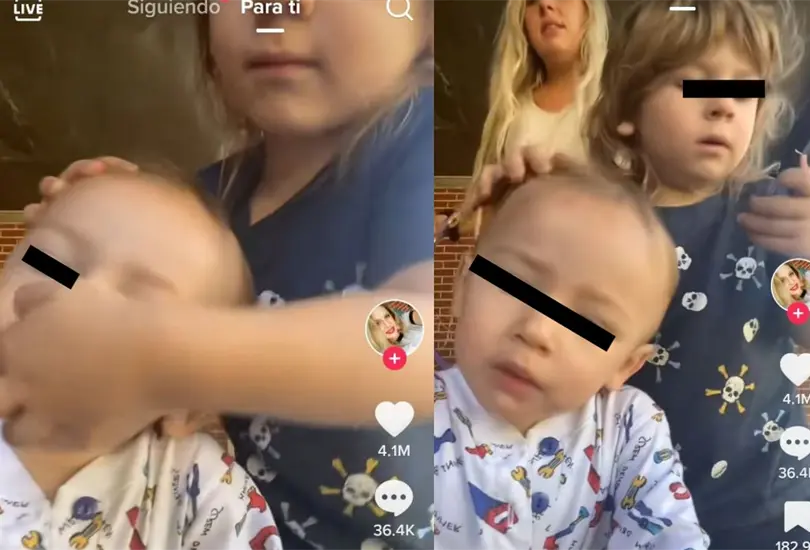 Ni&ntilde;o salva a beb&eacute; de asfixiarse con objeto que introdujo en su boca