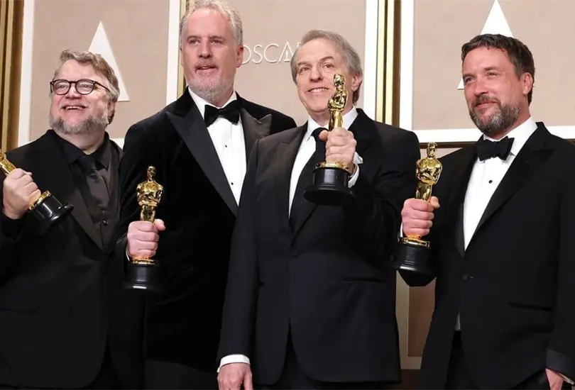 La animaci&oacute;n est&aacute; lista para llegar al siguiente nivel, dijo el jalisciense Guillermo del Toro al recibir el &Oacute;scar a Mejor Pel&iacute;cula Animada, con Pinocho.