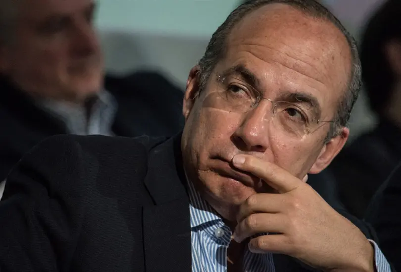 Felipe Calder&oacute;n fue presidente de M&eacute;xico de 2006 a 2012. 