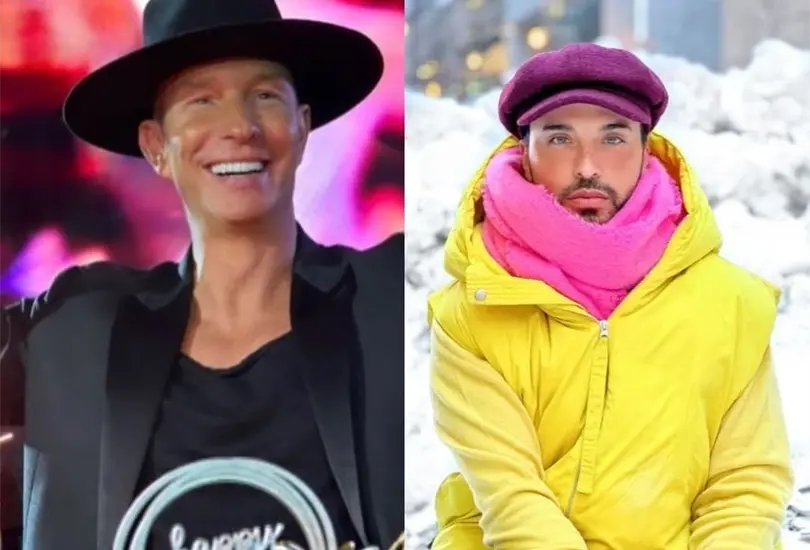 Los cantantes comparten escenrio como parte del 90s Pop Tour