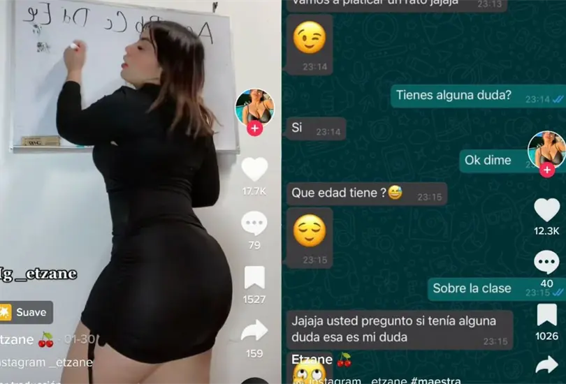 Maestra exhibe mensajes que le env&iacute;an sus alumnos: &iquest;Tiene novio?