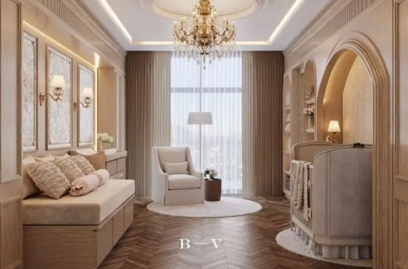 Desde noviembre de 2022, la influencer presentó los bocetos del cuarto de su primogénita.