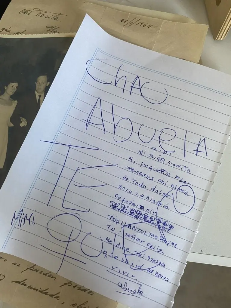 Joven encuentra nota de abuela antes de morir - @emimimipietra