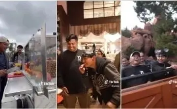 Invita a vendedores de fruta a Disneyland y su reacción se viraliza 