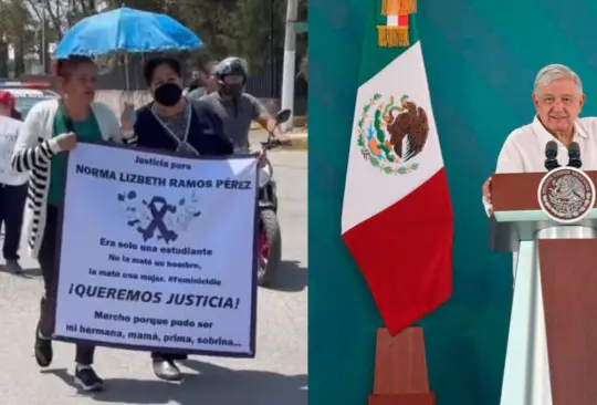 Andrés Manuel habló sobre la muerte de Norma Lizbeth y pidió atender a los hijos. Créditos: Presidencia Andrés Manuel habló sobre la muerte de Norma Lizbeth y pidió atender a los hijos. Créditos: Presidencia