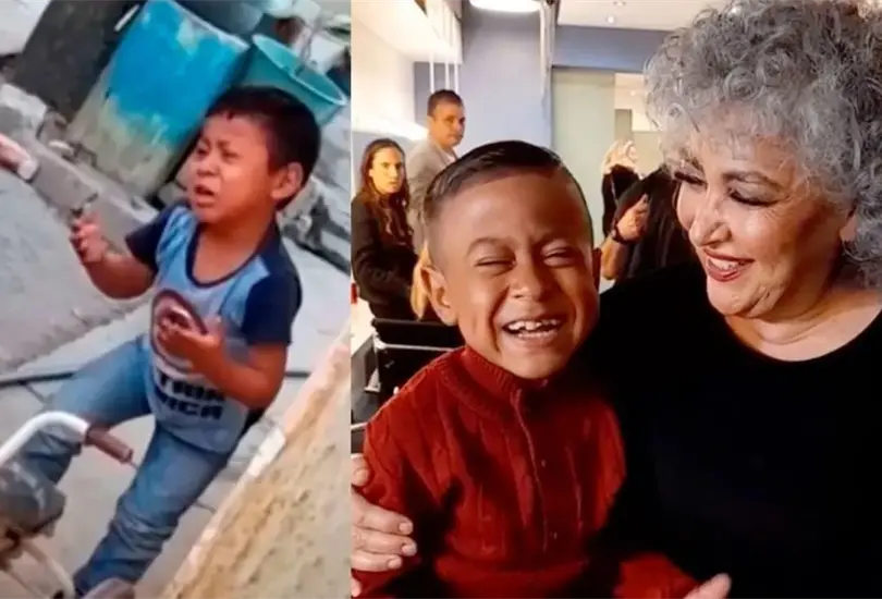 Chucho, el ni&ntilde;o viral de TikTok, cumpli&oacute; su sue&ntilde;o de cantar con Amanda Miguel