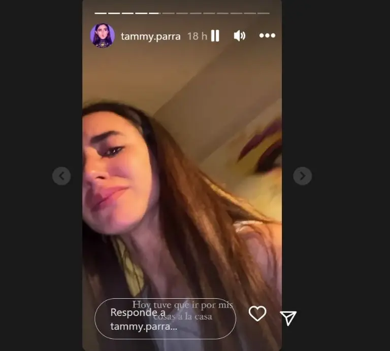 Tammy Parra va por su cosas (Instagram)