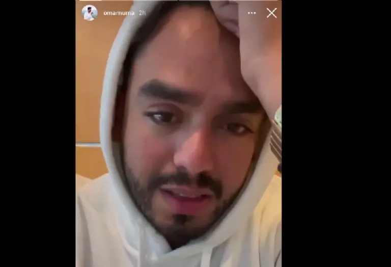Omar Núñez se disculpa por infidelidad (Instagram)